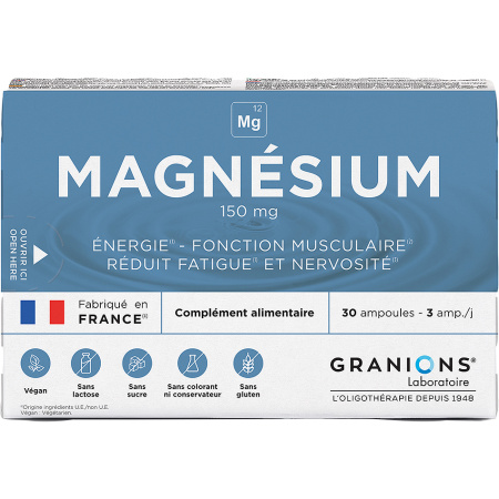 Granions Magnesium 150mg 30 Ampullen