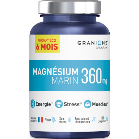 Granions Mariene Magnesium 360mg 180 Tabletten