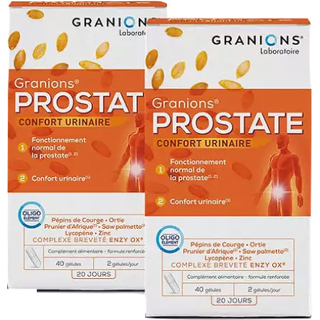 Granions Prostaat 2x40ml 2e -50%