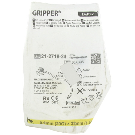 Gripper Niet-Borende Naald 20G/32mm 1 Stuk