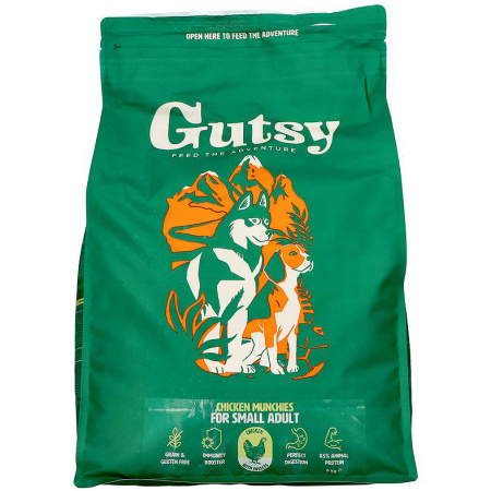 Gutsy Chicken Munchies Small Adult 6kg