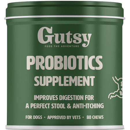 Gutsy Probiotica Voedingssupplementen Voor Honden 80 Stuks