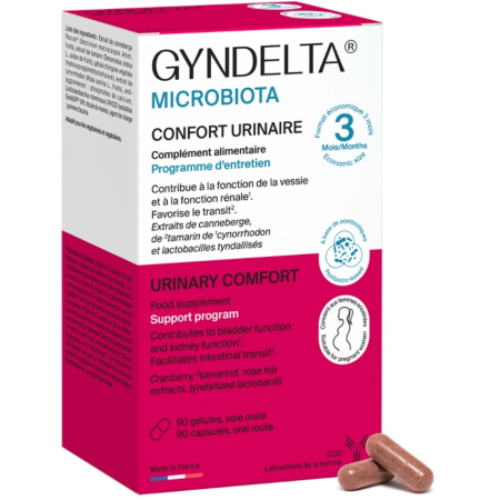 Gyndelta Microbiota Urine-Comfort 90 Capsules