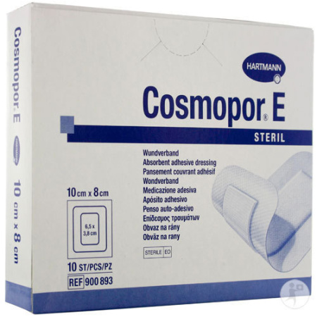 Hartmann Cosmopor E Steriel Zelfklevend Verband 10x8cm Stuks 10 (9008930)