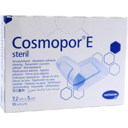 Hartmann Cosmopor E Steriel Zelfklevend Verband 7,2x5cm Stuks 10 (9008911)