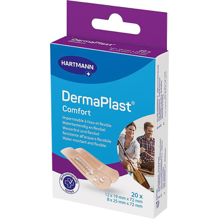 Hartmann DermaPlast Comfort Verband 20 Stuks