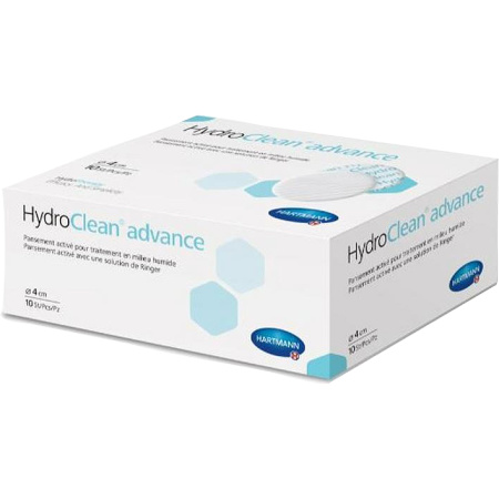 Hartmann HydroClean Advance Ronde Dressing 4cm 10 Stuks