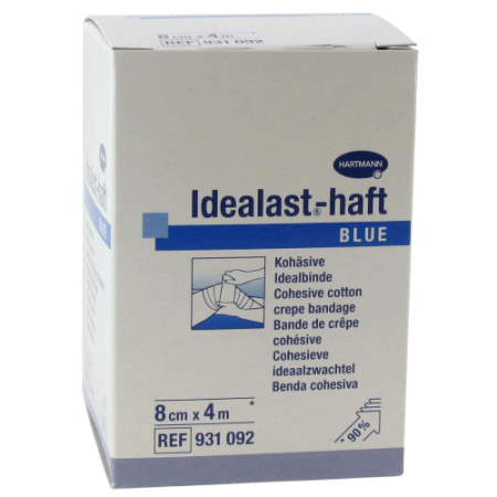 Hartmann Idealast-Haft Blauw 8cm x 4m Stuk 1 (9310920)