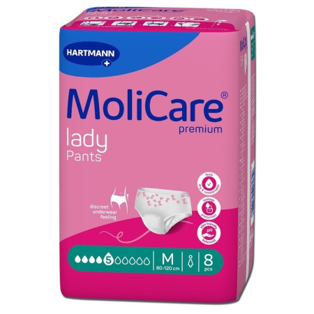 Hartmann MoliCare Premium Lady Pants 5D Maat M 8 Stuks