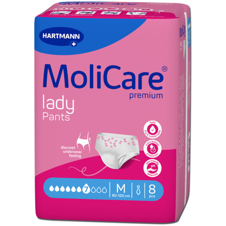 Hartmann MoliCare Premium Lady Pants 7D M 8 Stuks