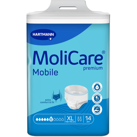 Hartmann MoliCare Premium Mobile 6D XL 14 Stuks