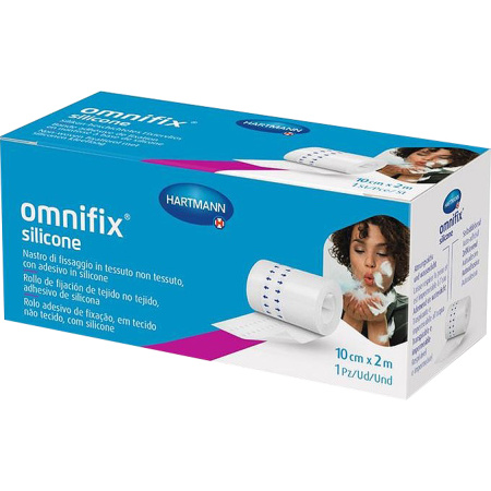 Hartman Omnifix Silicone Fixatievlies 10cm x 2m Stuk 1