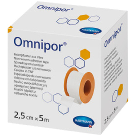 Hartmann Omnipor Fixatiepleister 2,5cm x 5m Stuk 1