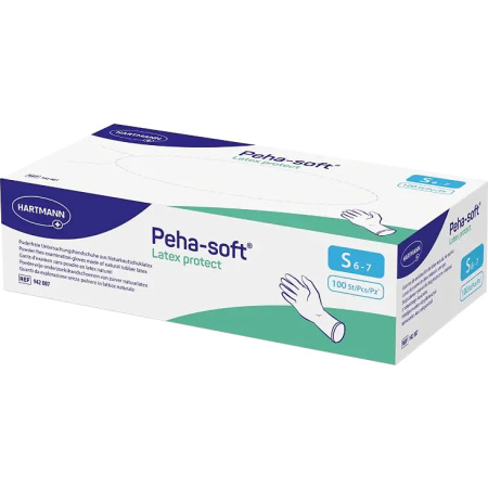 Hartmann Peha-Soft Latex Protect Handschoenen S 100 Stuks