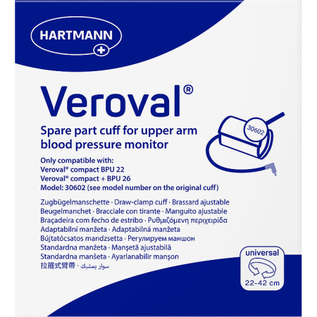 Hartmann Veroval Compact (+) Manchet BPU22+BPU26 1 Stuk