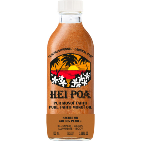 Hei Poa Pur Monoï Tahiti Sublimerende Gouden Parels 100ml