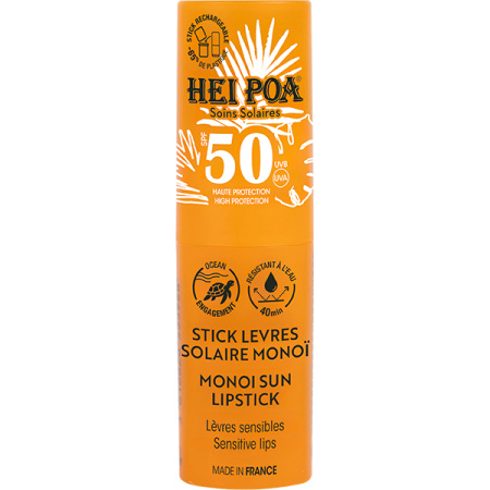 Hei Poa Zonbeschermende Lippenstick Monoï SPF50 4g