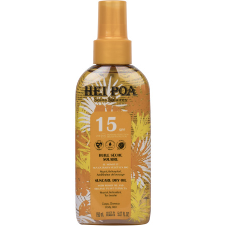 Hei Poa Zonne Olie Monoï SPF15 Gezicht En Lichaam Spray 150ml