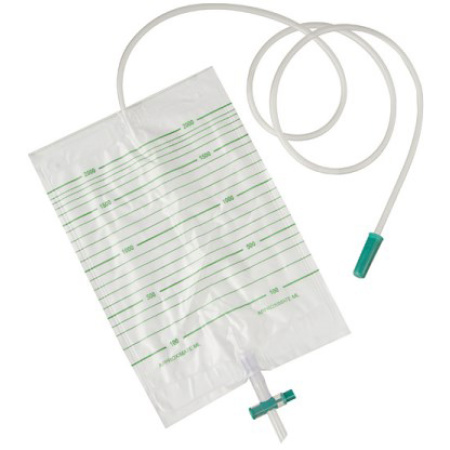 Hekura Urinebuidel Voor Één Dag 130cm Stuks Met Kruisventiel 30x2000ml (UZ1310)
