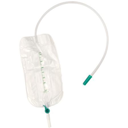 Hekura Soft Urinezak 750ml Met Slang 60cm En Kraan 10 Stuks (UZ5060)