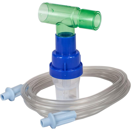Henrotech Sidestream Wegwerp-Aerosol Voor De Behandeling Van De Onderste Luchtwegen 1 Set