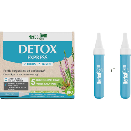Herbalgem Duopack Détox Express Monodoses 7x10ml
