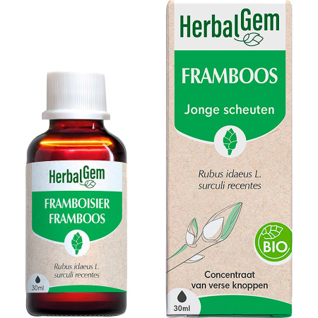 Herbalgem Framboos Geconcentreerde Moeder-Maceraten Bio 30ml