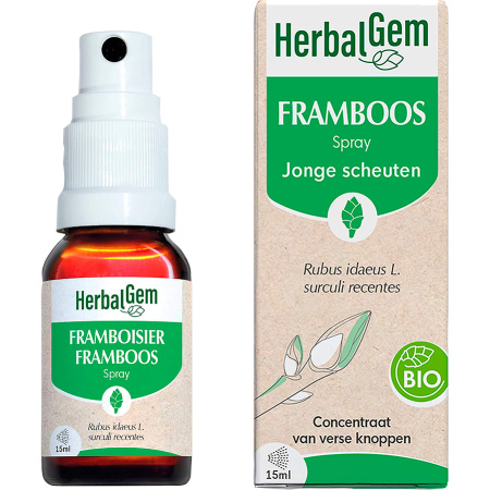 Herbalgem Geconcentreerde Moeder-Maceraten Frambozenstruik Bio Spray Fles 15ml