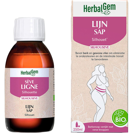Herbalgem Silhouseve Lijne Vers Berken Sap Verrijkt Met Knoppen Bio 250ml