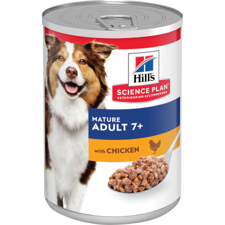 Hill's Science Plan Mature Adult Hondenvoer Nat Kip 12x370g