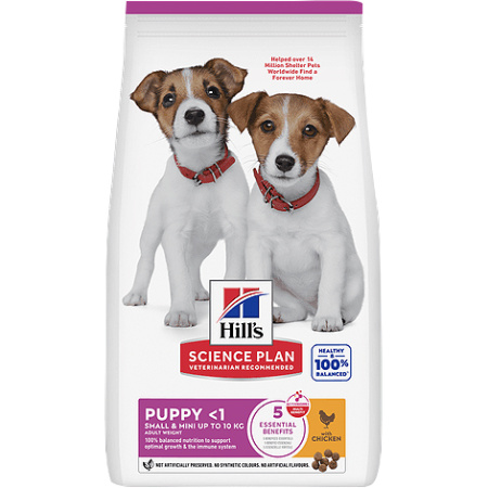 Hill's Science Plan Puppy Small & Mini Brokken Voor Pup Van Klein Ras Met Kip 6kg