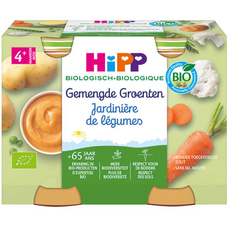 HiPP Gemengde Groenten Bio 2x190g