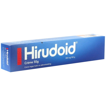 Hirudoid 300mg/100g Ontsteking Van De Huid En Aderen Crème 50g
