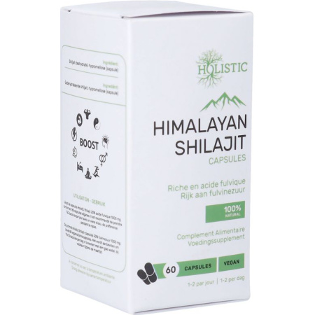 Holistic Shilajit 60 Capsules