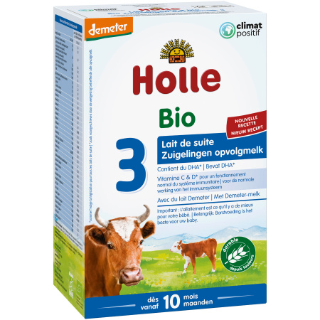 Holle Vervolgmelk 3 Vanaf 10 Maanden Bio 600g