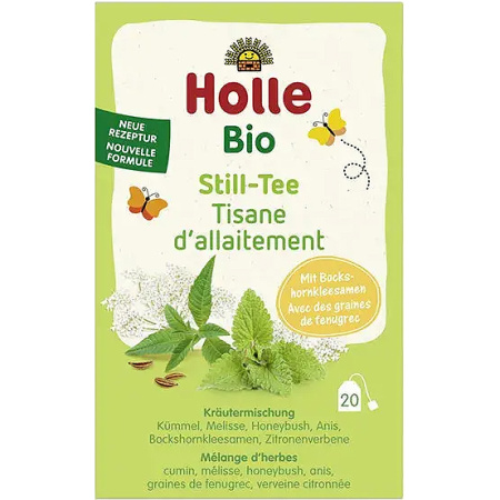 Holle Borstvoedingsthee Ongezoet Bio 20 Zakjes