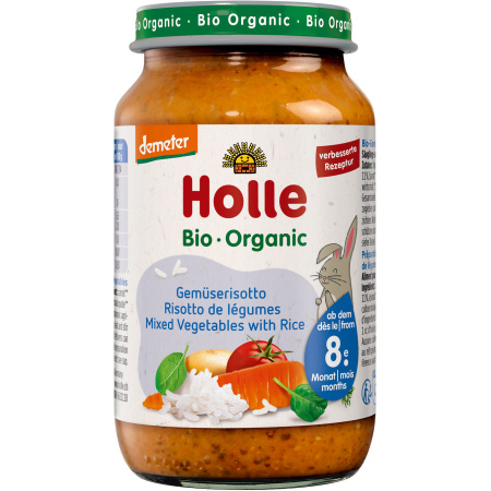 Holle Groenten & Rijst Bio 220g