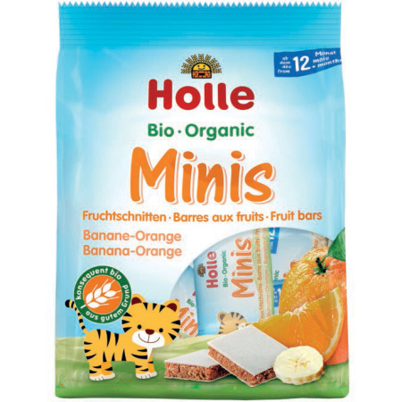 Holle Organic Minis Banaan-Sinaasappel Vanaf 12 Maanden Bio 100g