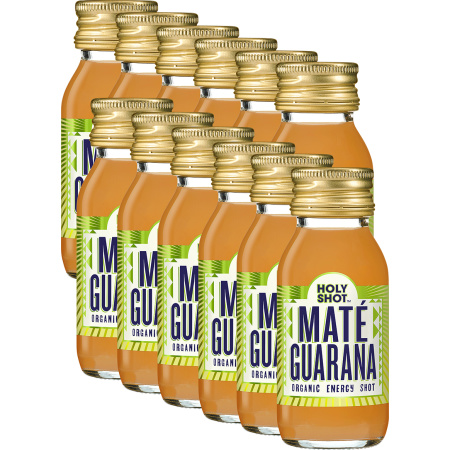 Holyshot Maté Guarana Bio Flessen 12x60ml