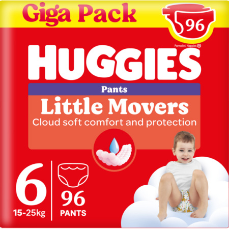 Huggies Little Movers Pants Maat 6 96 Stuks