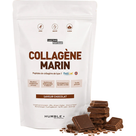 Humble+ Marine Collageen Chocolade 300g