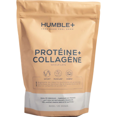 Humble+ Proteïne + Collageen Koffie 600g