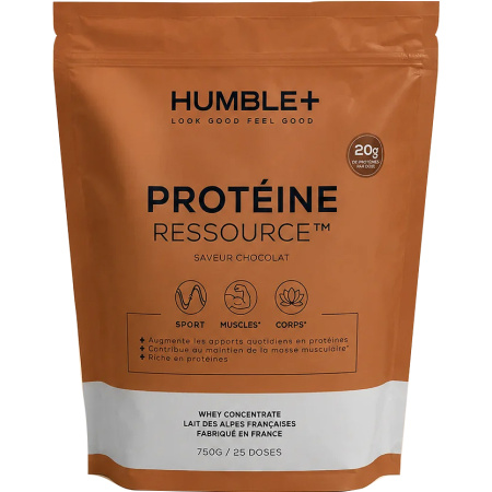 Humble+ Proteïne Ressource Chocolade 750g