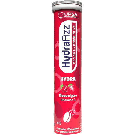 Hydrafizz Hydra Red Fruits Sans Sucre 16 Comprimés Effervescents