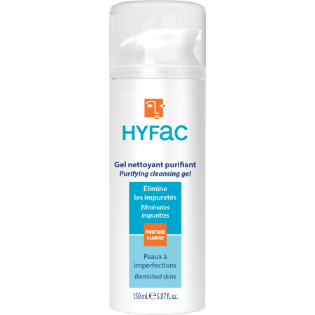 Hyfac Reinigende Gel Voor Onzuivere Huid Pompfles 150ml