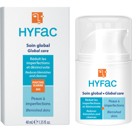 Hyfac Soin Global Onzuivere Huid Pompfles 40ml