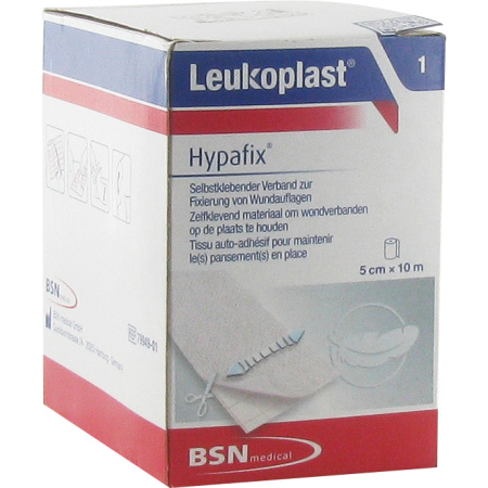 Bsn Medical Leukoplast Hypafix Zelfklevend Materiaal 5cm x 10m 1 Stuk