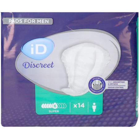 Id Discreet Men Super 14 Stuks