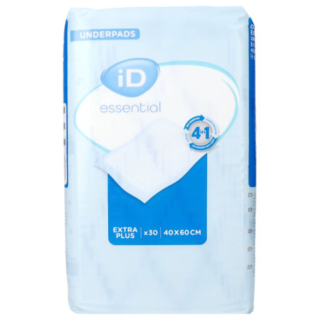 iD Essential Onderleggers Extra Plus 40x60cm 30 Stuks