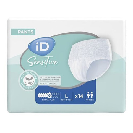 ID Sensitive Pants Extra Plus Maat L 14 Stuks